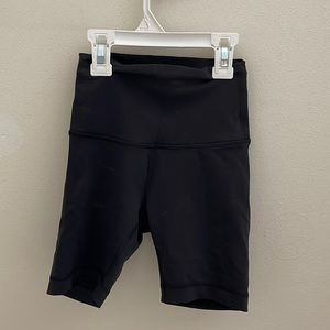 lululemon wunder train biker shorts